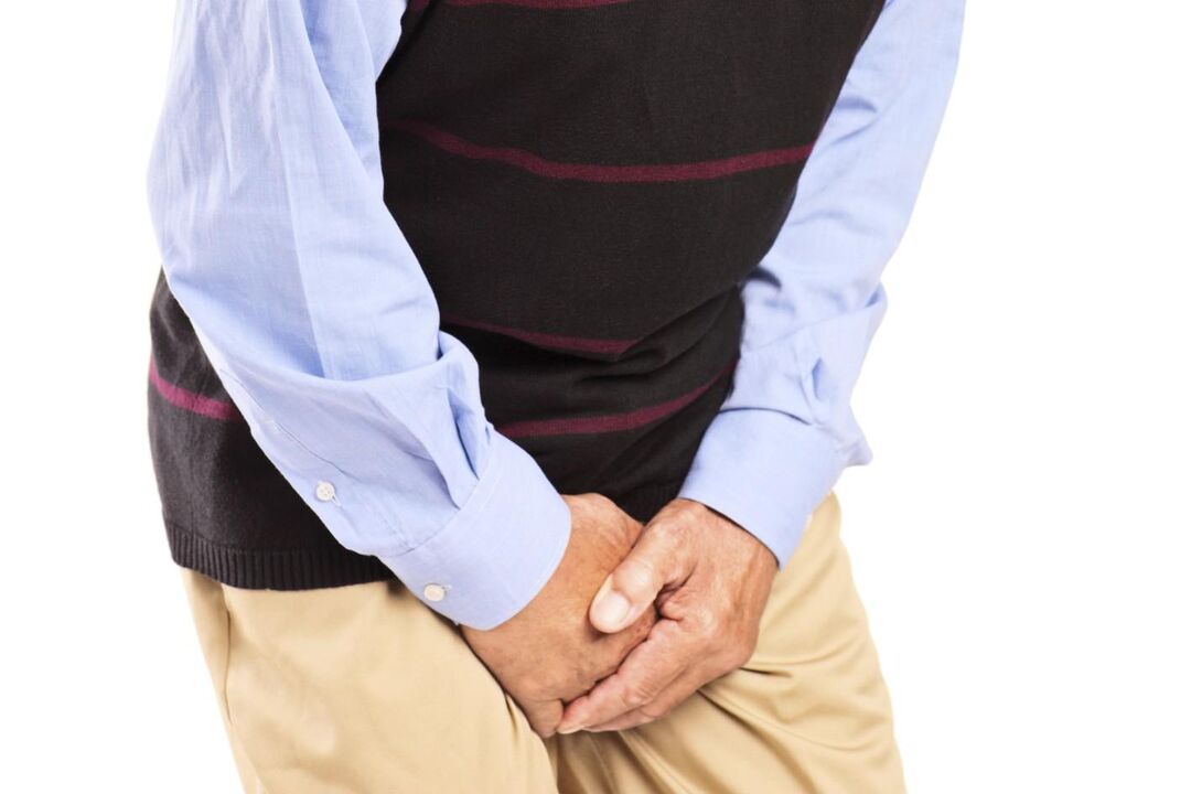Men with congestive prostatitis are bothered by aching or sharp pains in the groin area